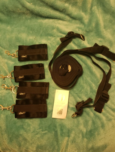 Sex Bondage BDSM Kit Restraints Set Sex Toys with Hand Cuffs Ankle Cuff Bondage Collection photo review